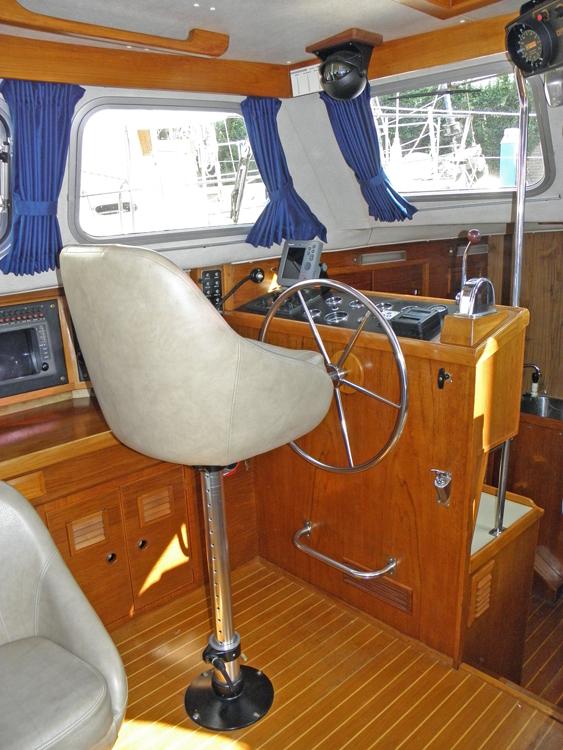 Steuerhaus, Innenausstattung